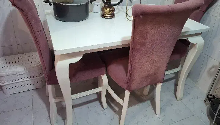 میزناهارخوری۴نفره|میز و صندلی غذاخوری|رودسر, |دیوار