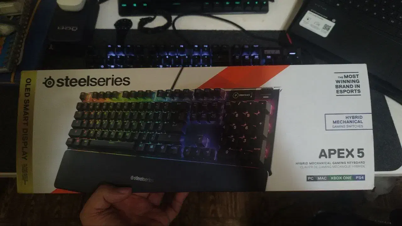 SteelSeries Apex 5|قطعات و لوازم جانبی رایانه|قم, میدان نو|دیوار
