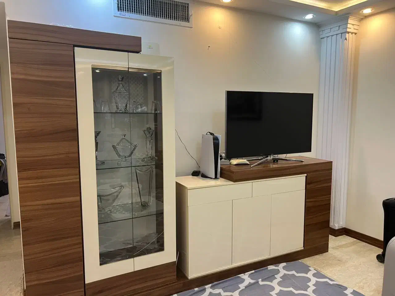 کنسول و ویترین|بوفه، ویترین، کنسول|تهران, نیروی دریایی|دیوار