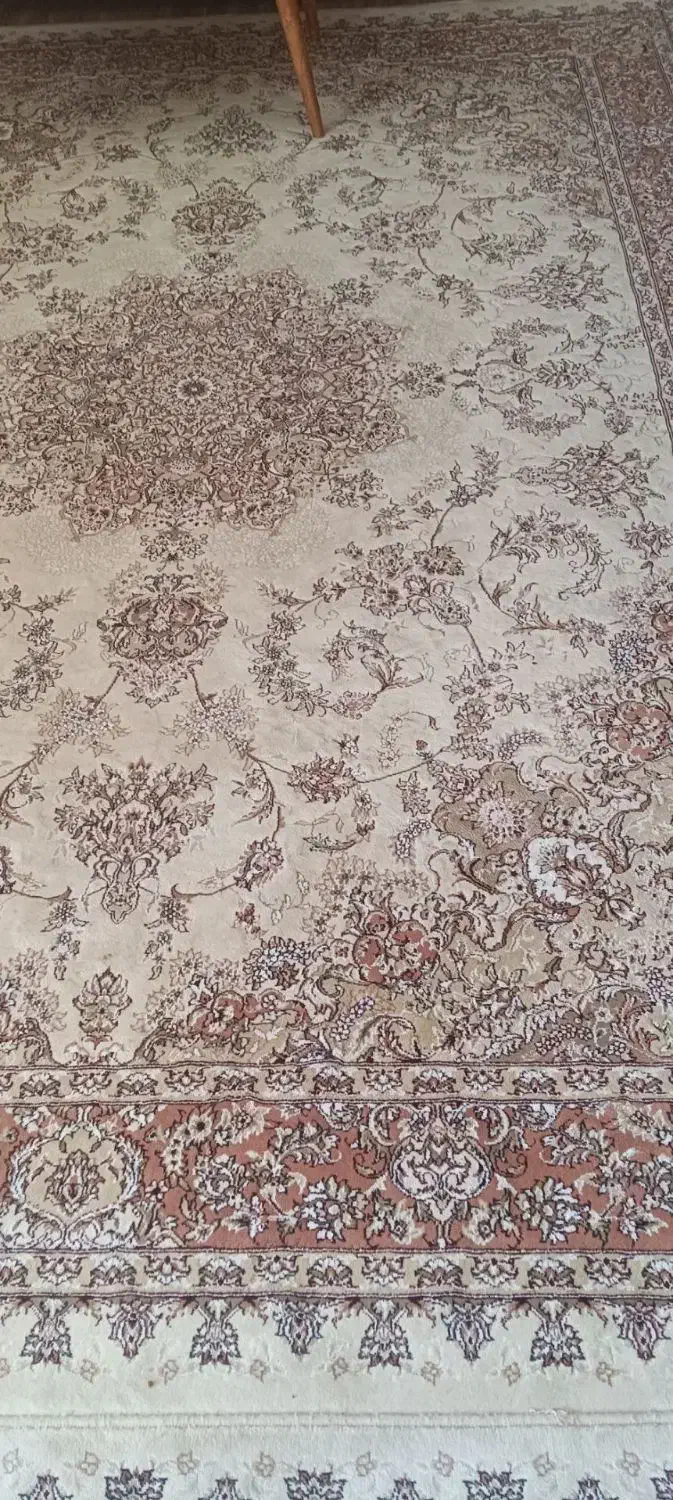 دو تخته فرش 9 متری پشم با کیفیت و زیبا|فرش|موچش, |دیوار