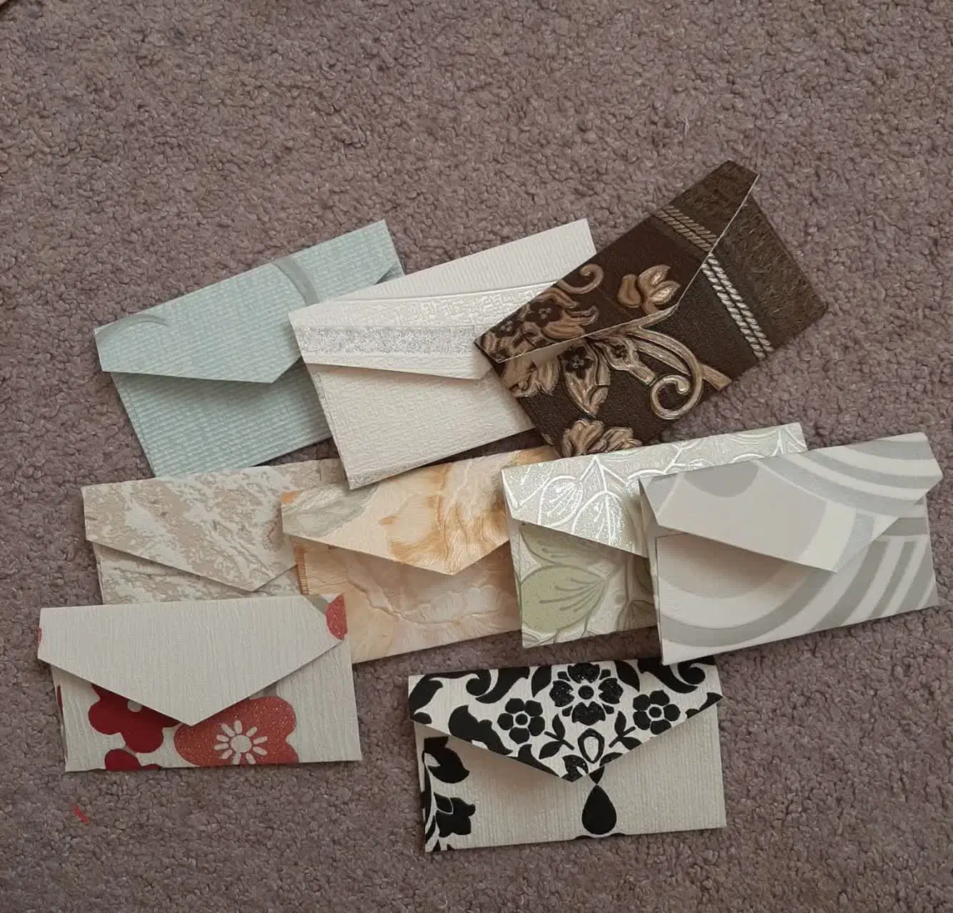 پاکت سکه با جنس کاغذ دیواری|لوازم التحریر|قم, پردیسان|دیوار