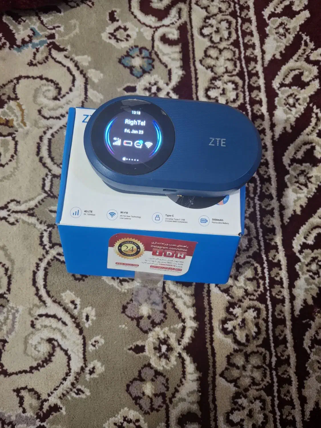 مودم جیبی ZTE مدل u10s pro|مودم و تجهیزات شبکه|زابل, |دیوار