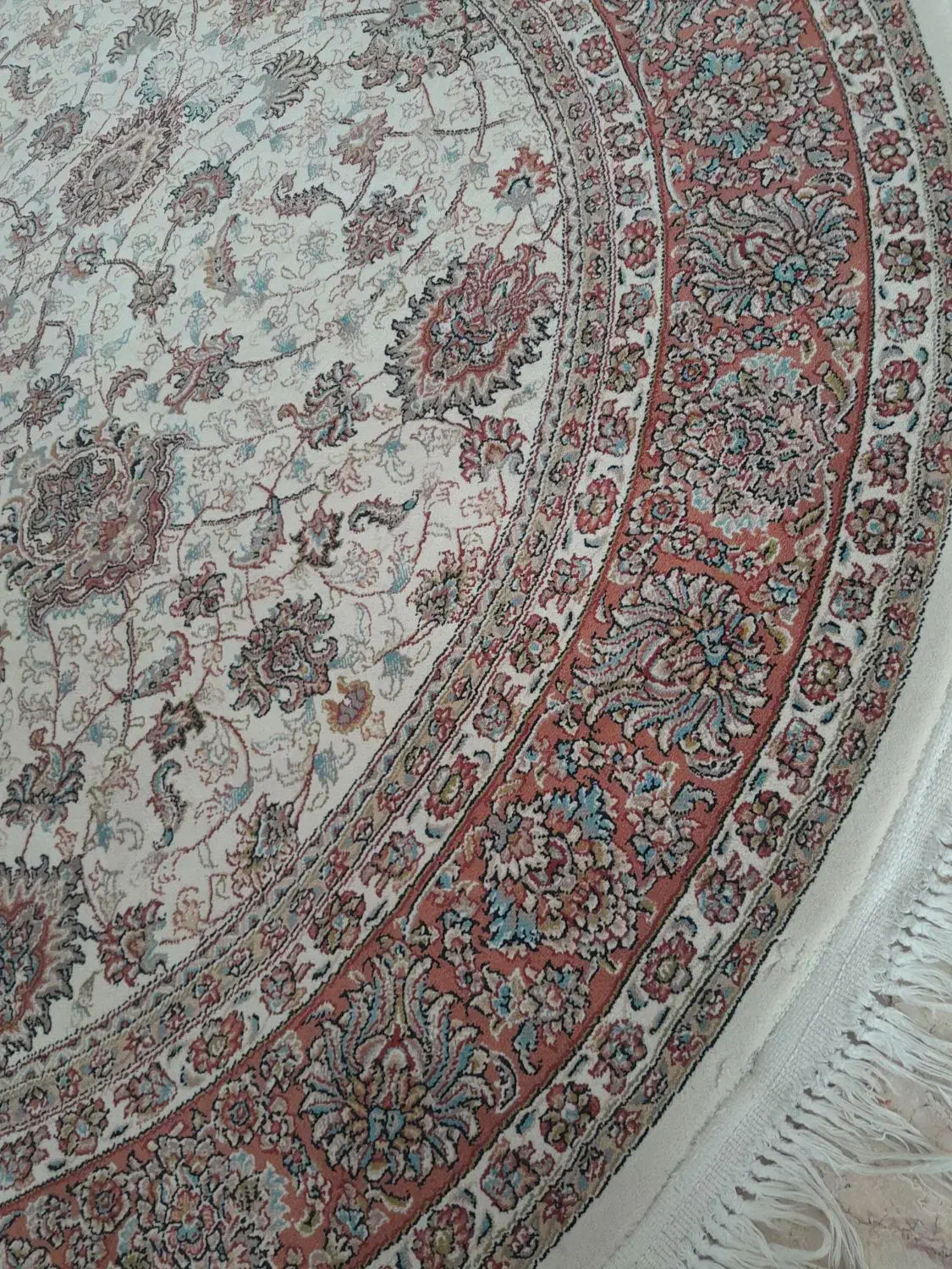 فرش گرد ماشینی گوشتی قطر 1/5|فرش|تهران, زنجان جنوبی|دیوار