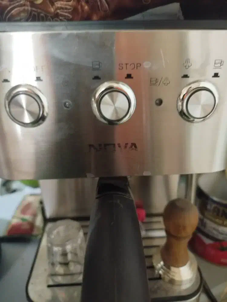 قهوه ساز نوا سالم تمیز بدنه استیل|سماور، چایساز، قهوهساز|مشهد, موعود|دیوار