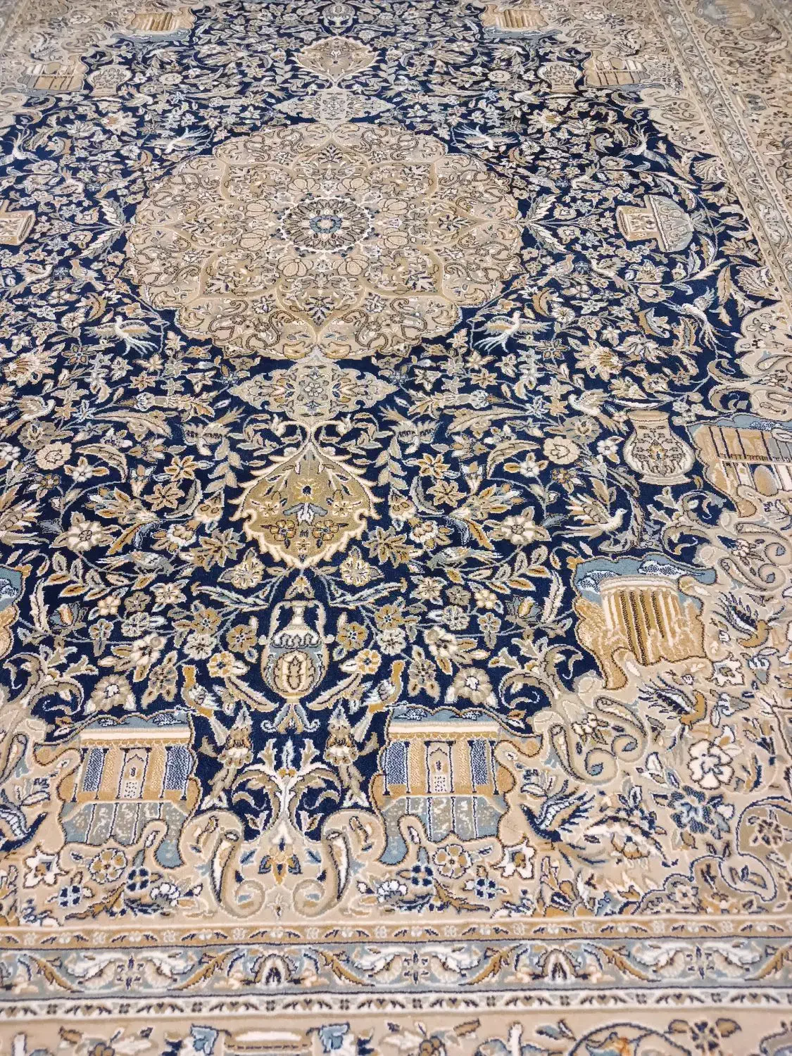 فرش ۱۲ متری دست دوم سالم تمیز|فرش|شیراز, گچی|دیوار