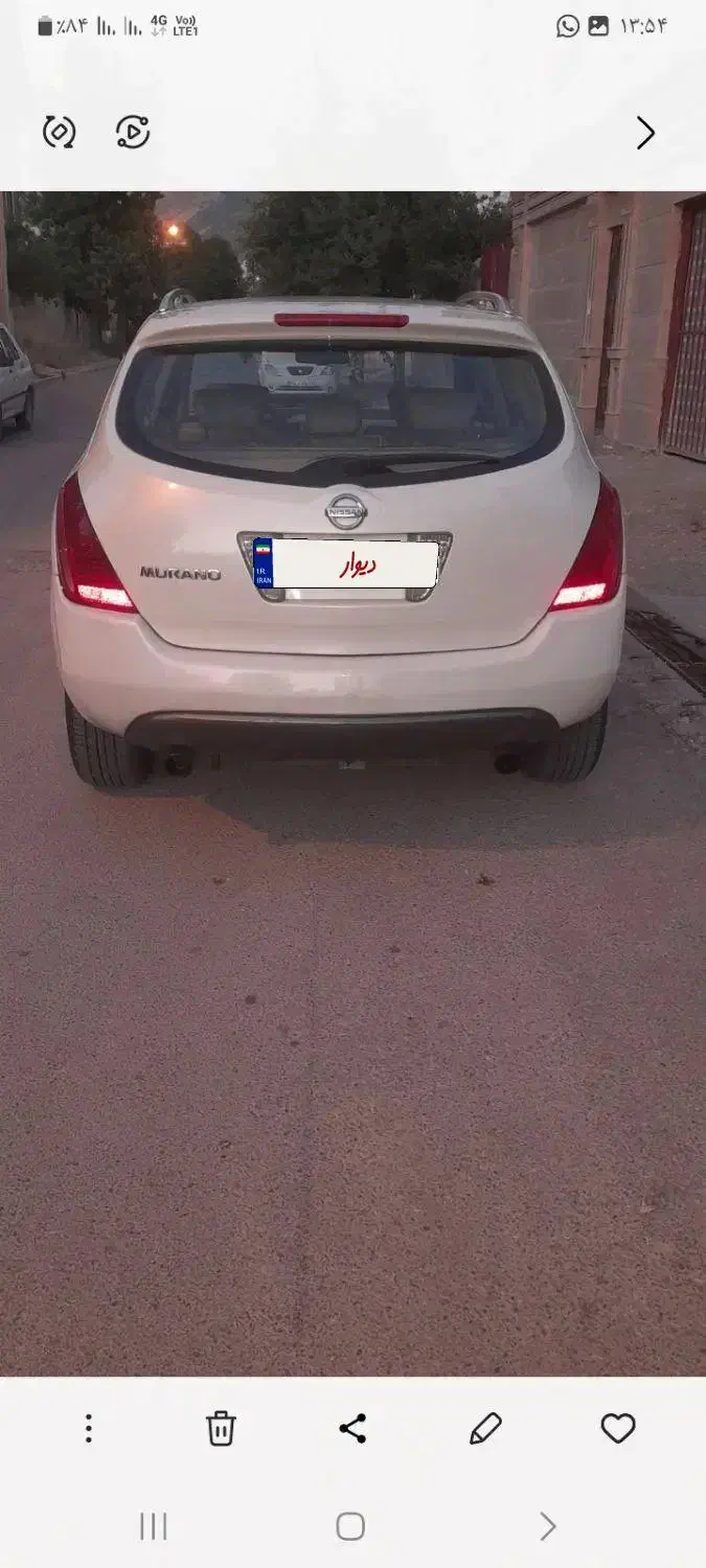 فروش نیسان مورانو|خودرو سواری و وانت|یاسوج, |دیوار