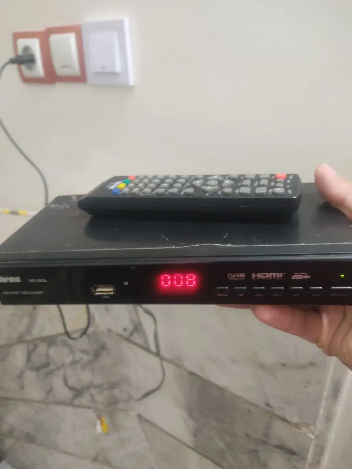 گیرنده دیجیتال HD|صوتی و تصویری|قدس, شهر‌قدس|دیوار