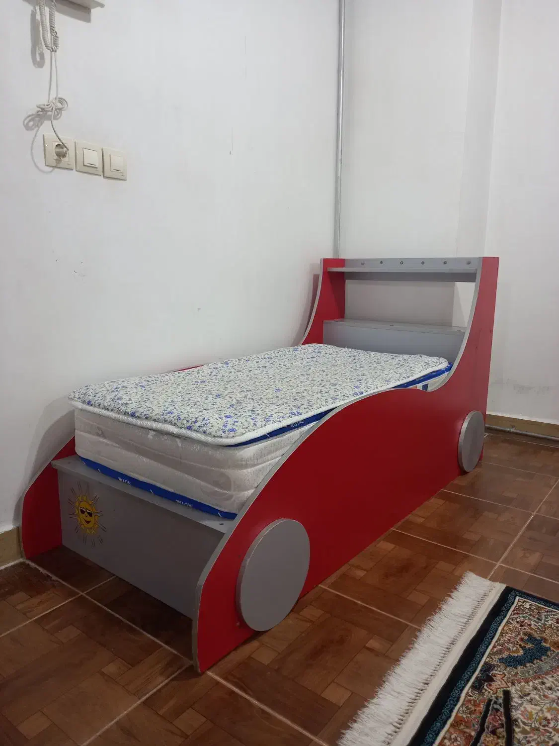 تخت کودک تا ۶ سالگی|تخت و سرویس خواب|اردبیل, |دیوار