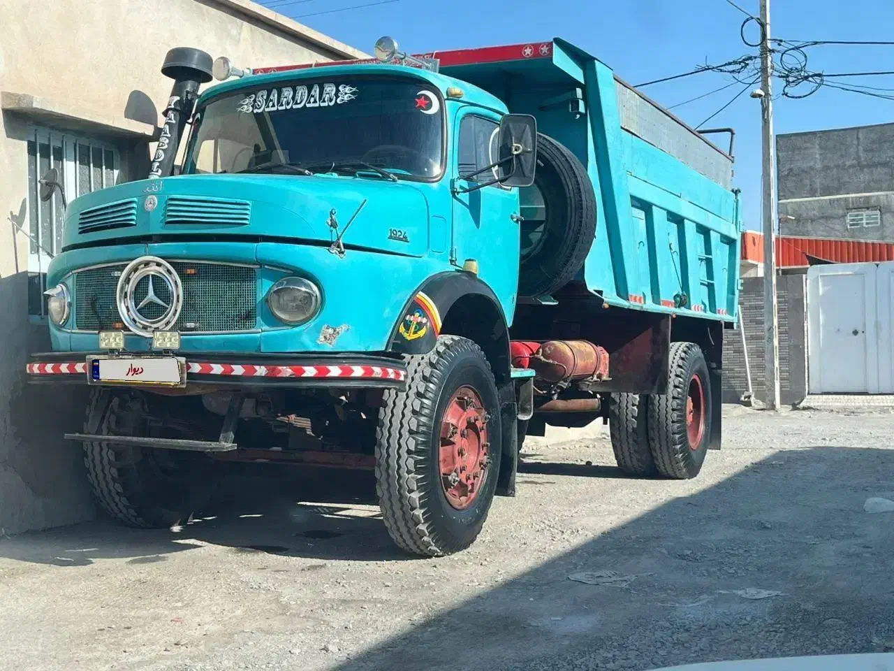 بنز کمپرس تک منتاژ|خودرو سنگین|کرمان, |دیوار