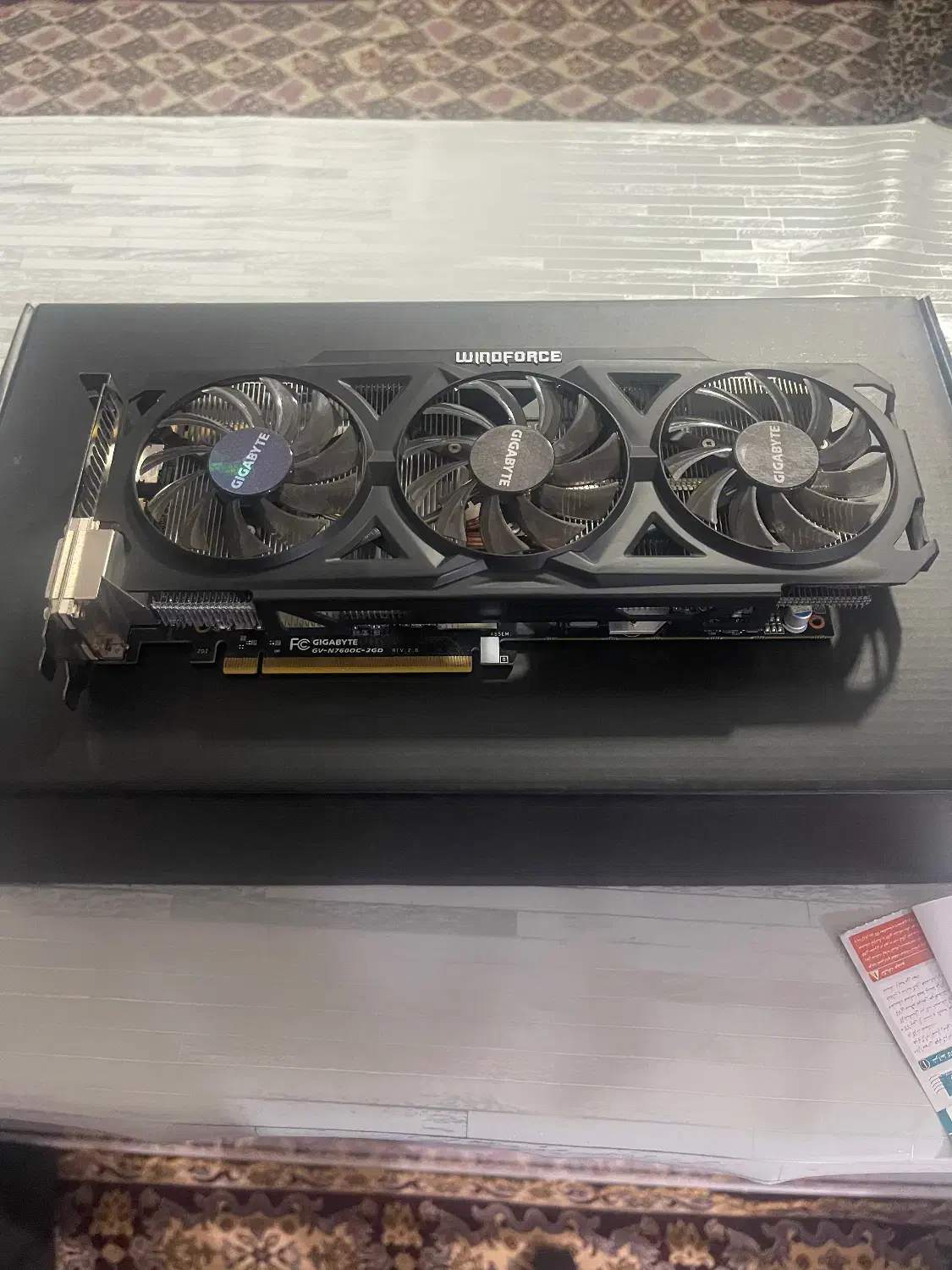 کارت گرافیک gtx 760 2g|قطعات و لوازم جانبی رایانه|تبریز, |دیوار