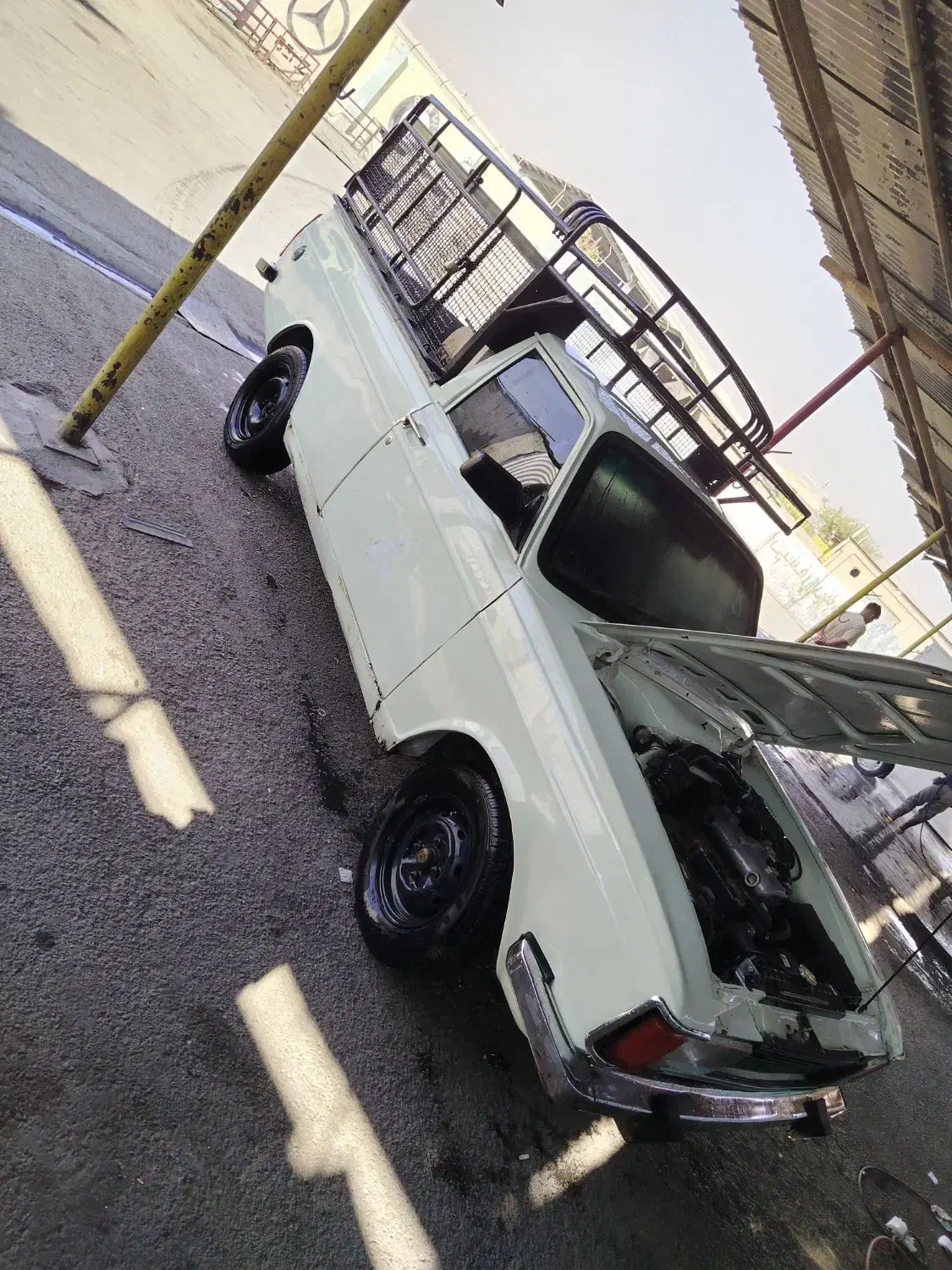 پیکان وانت دوگانه سی ان جی|خودرو سواری و وانت|شیراز, کوشک میدان|دیوار