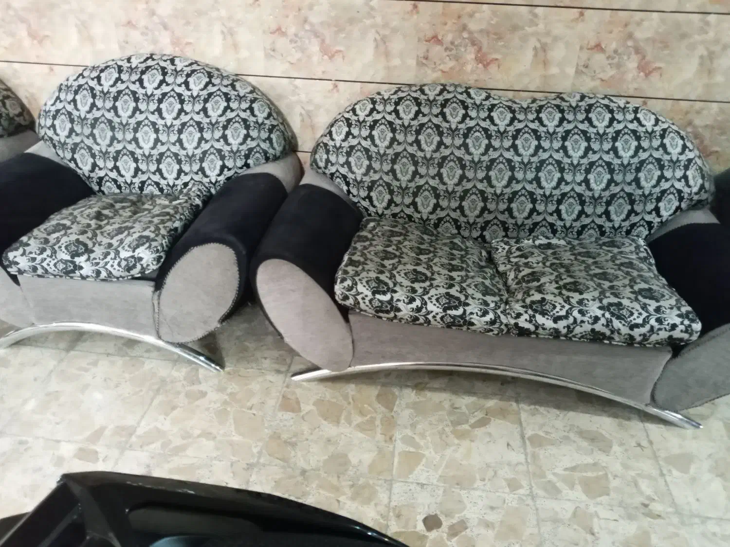 مبل چهار نفره|مبلمان خانگی و میز عسلی|قائمشهر, |دیوار