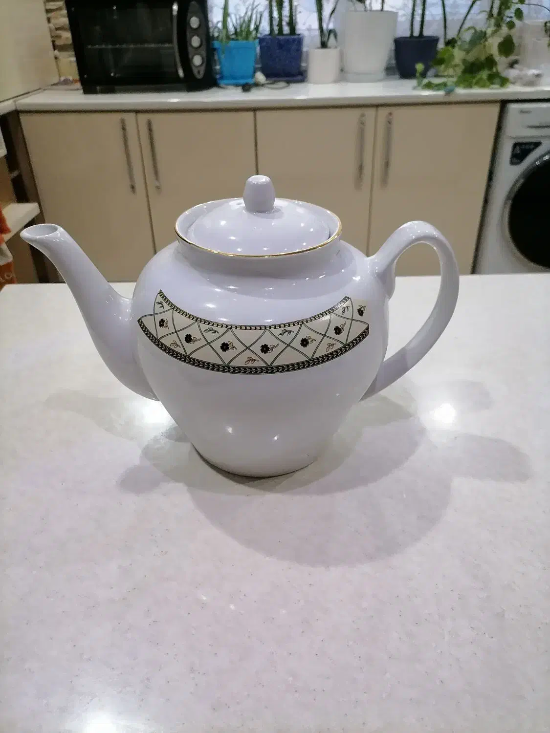 قوری چینی سایز بزرگ|قوری، کتری، قهوه‌ساز دستی|شهریار, شهریار|دیوار