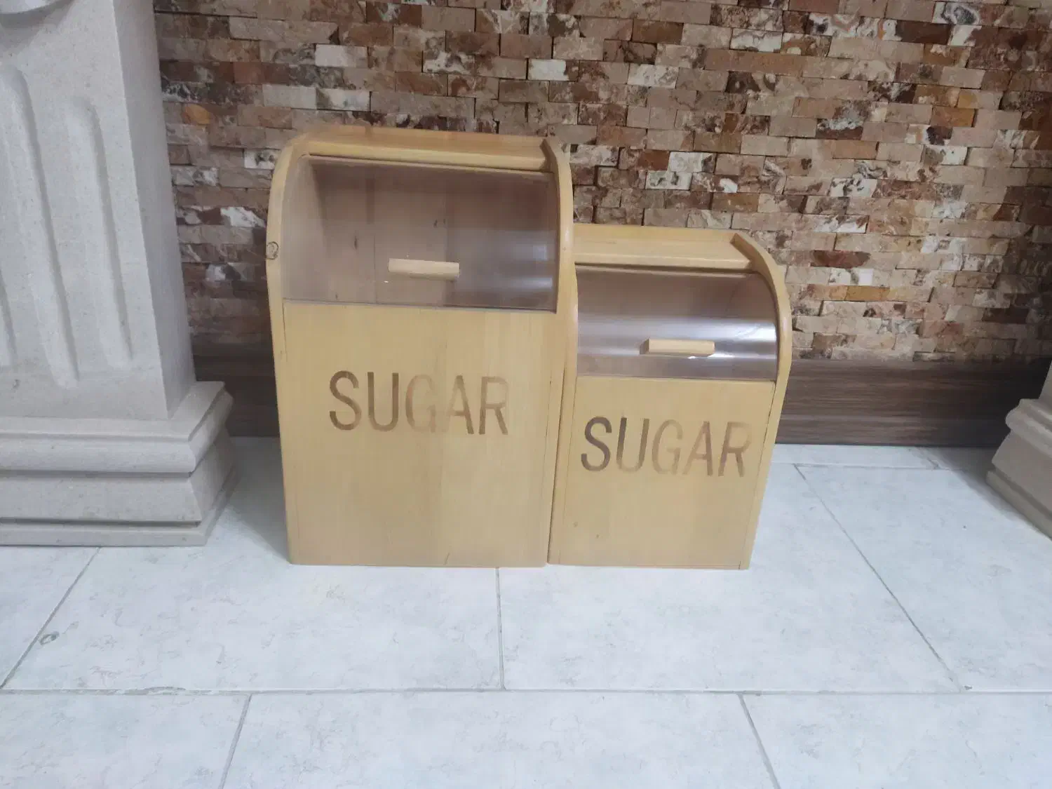 ظرف چوبی قند و شکر|ظروف نگهدارنده، پلاستیکی، یک‌بارمصرف|ری, شهرری|دیوار