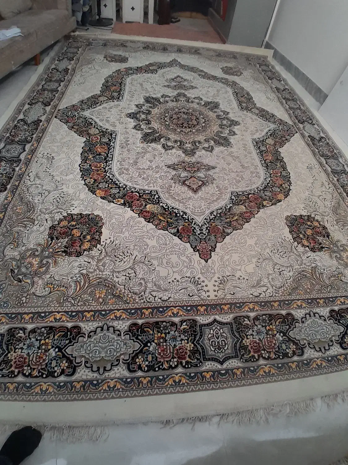 فرش ۱۲متری پرشین مشهد نونو رو جهزیه|فرش|مشهد, طبرسی شمالی|دیوار