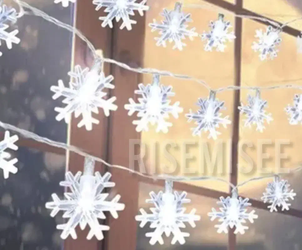 ریسه برفی  صفر 3عدد|ریسه و چراغ تزئینی|مریوان, |دیوار