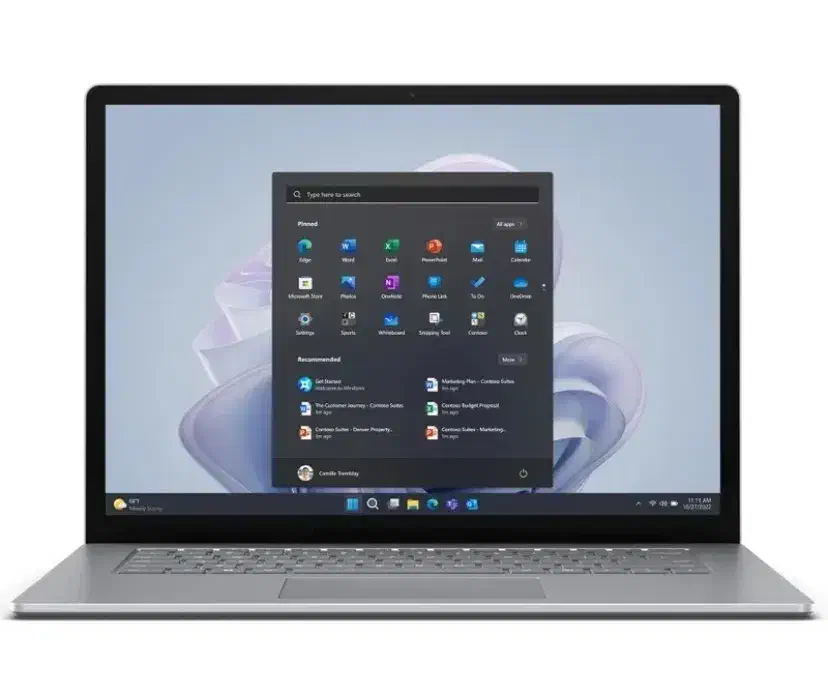 سرفیس لپتاپ ۵ نقره‌ای ۱۵ اینچ در حد نو|رایانه همراه|تهران, میرداماد|دیوار
