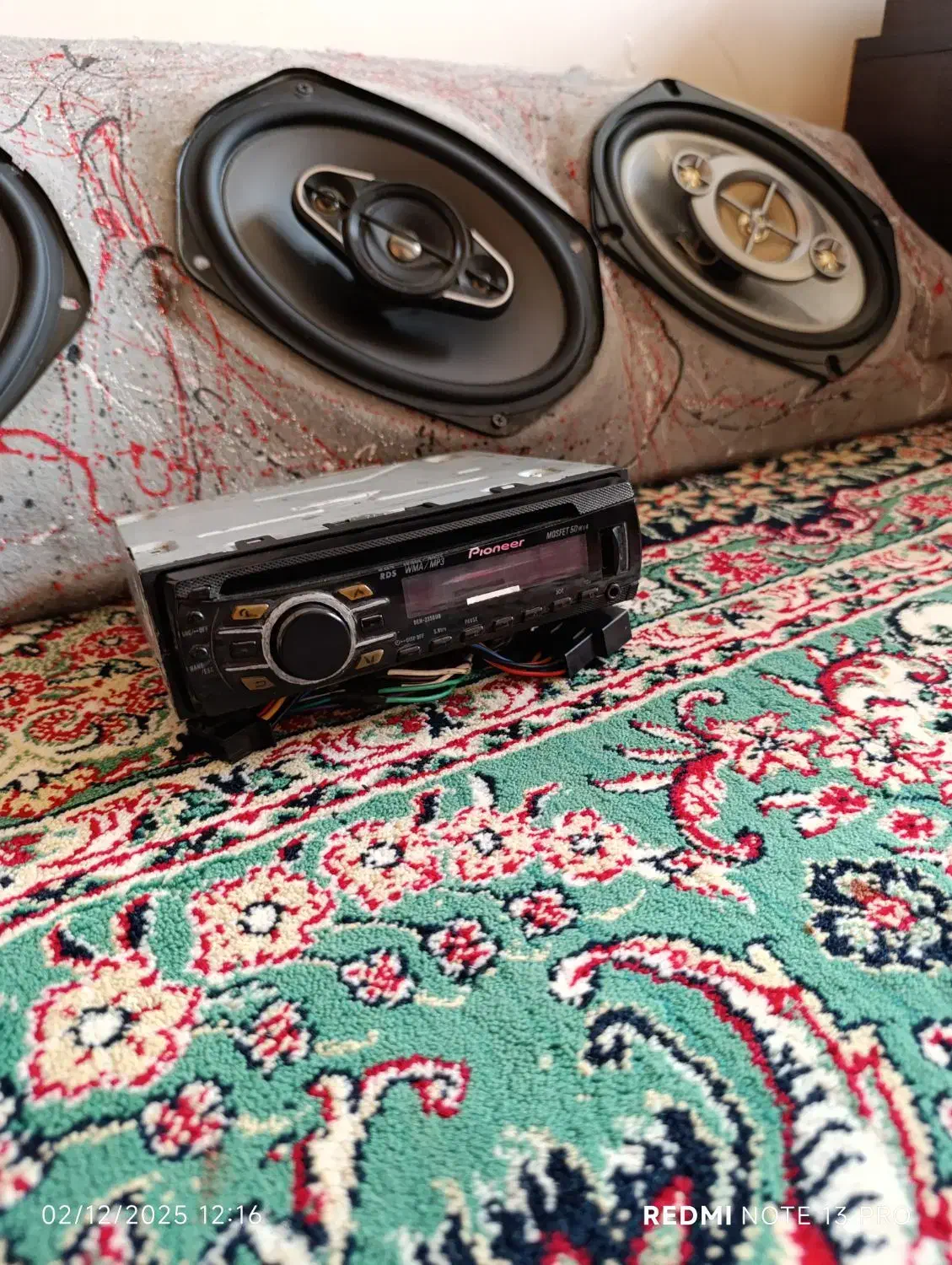 باند و ضبط پایونر و تاقچه سه بعدی|قطعات یدکی و لوازم جانبی|شیراز, میانرود|دیوار