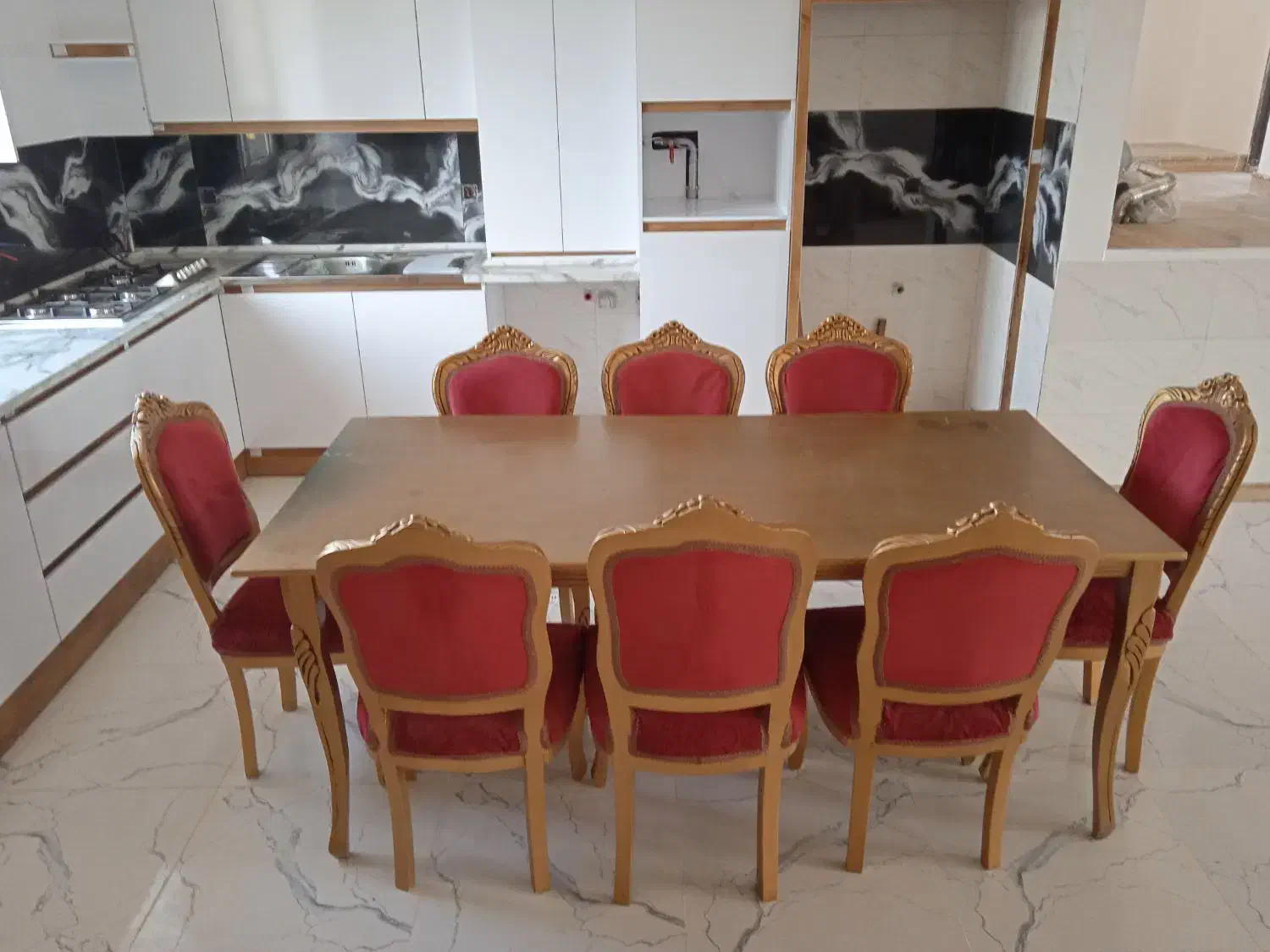 میز غذا خوری و مبل|میز و صندلی غذاخوری|بستان آباد, |دیوار