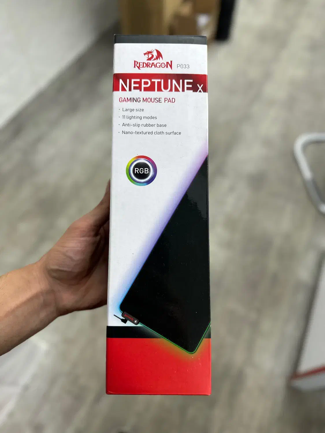ماوس پد RGB Redragon Neptune X|قطعات و لوازم جانبی رایانه|فریدونکنار, |دیوار