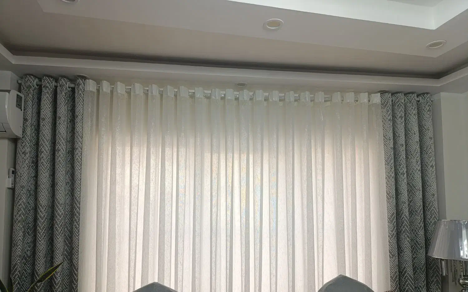 دوعددوالن پرده بسیارشیک|پرده، رانر، رومیزی|رشت, رودباری|دیوار