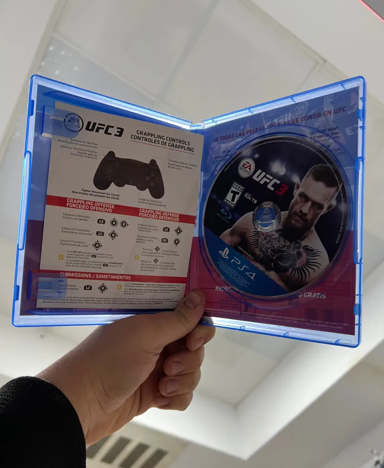 دیسک بازی ufc 3 برای ps4 و ps5|کنسول، بازی ویدئویی و آنلاین|تهران, بروجردی|دیوار