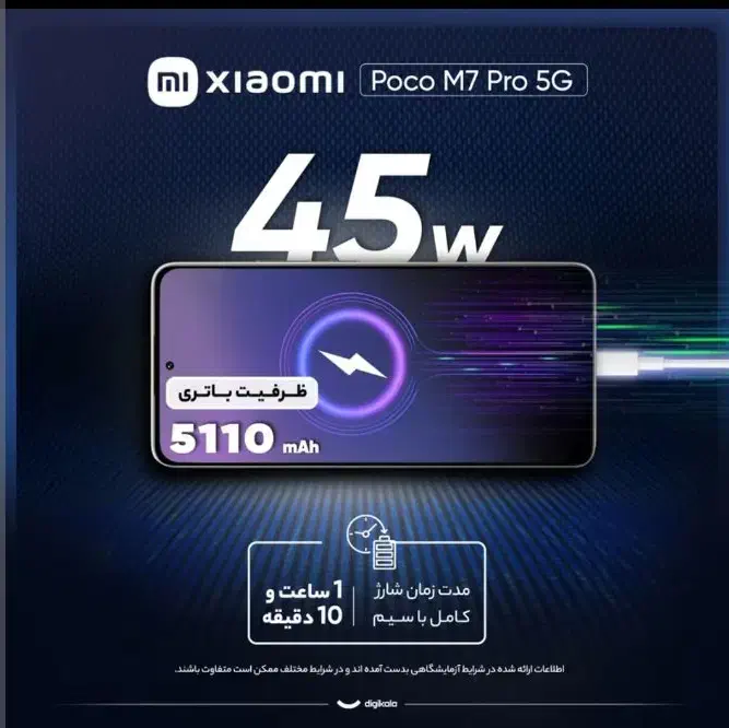 poco M7pro 5G در حد نو|موبایل|تهران, هروی|دیوار