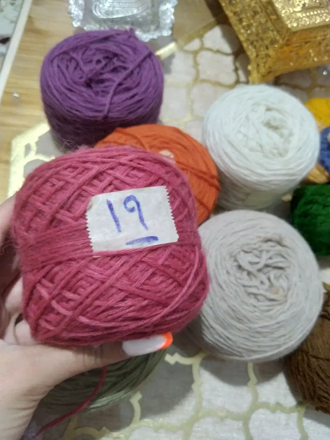 نخ و ابریشم تابلو فرش و فرش|لوازم خیاطی و بافتنی|اردبیل, |دیوار