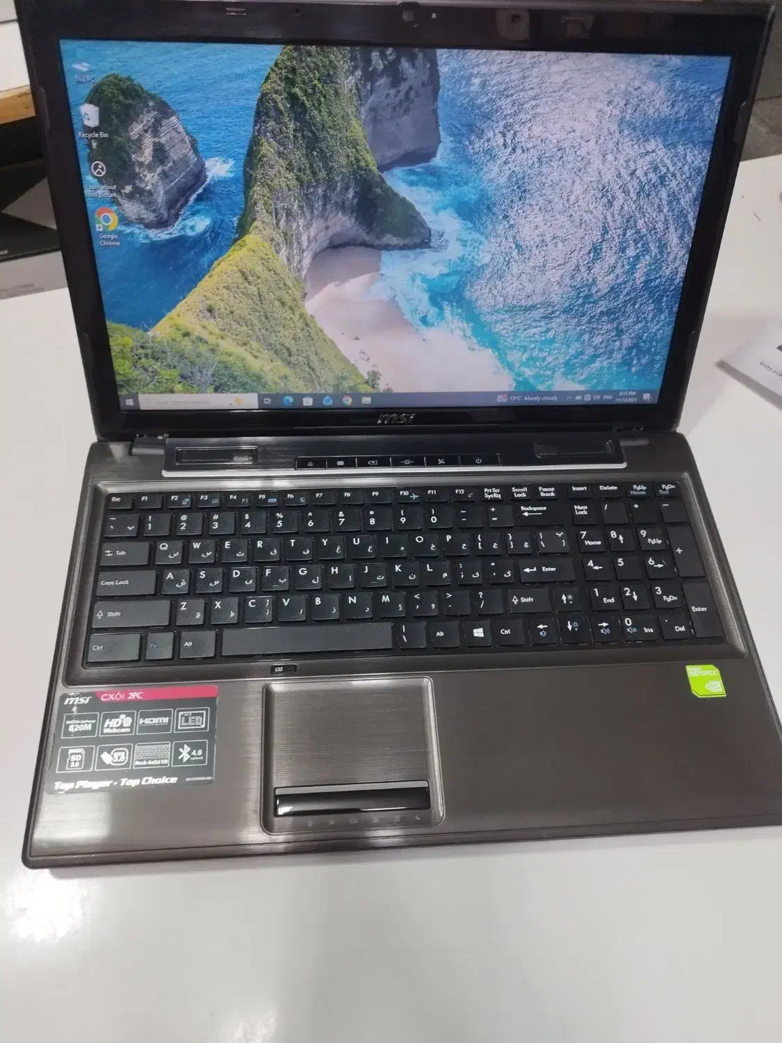 لپتاپ تمیز مهندسی و حرف ای i7 با گرافیک جدا|رایانه همراه|اندیشه, اندیشه فاز ۴|دیوار