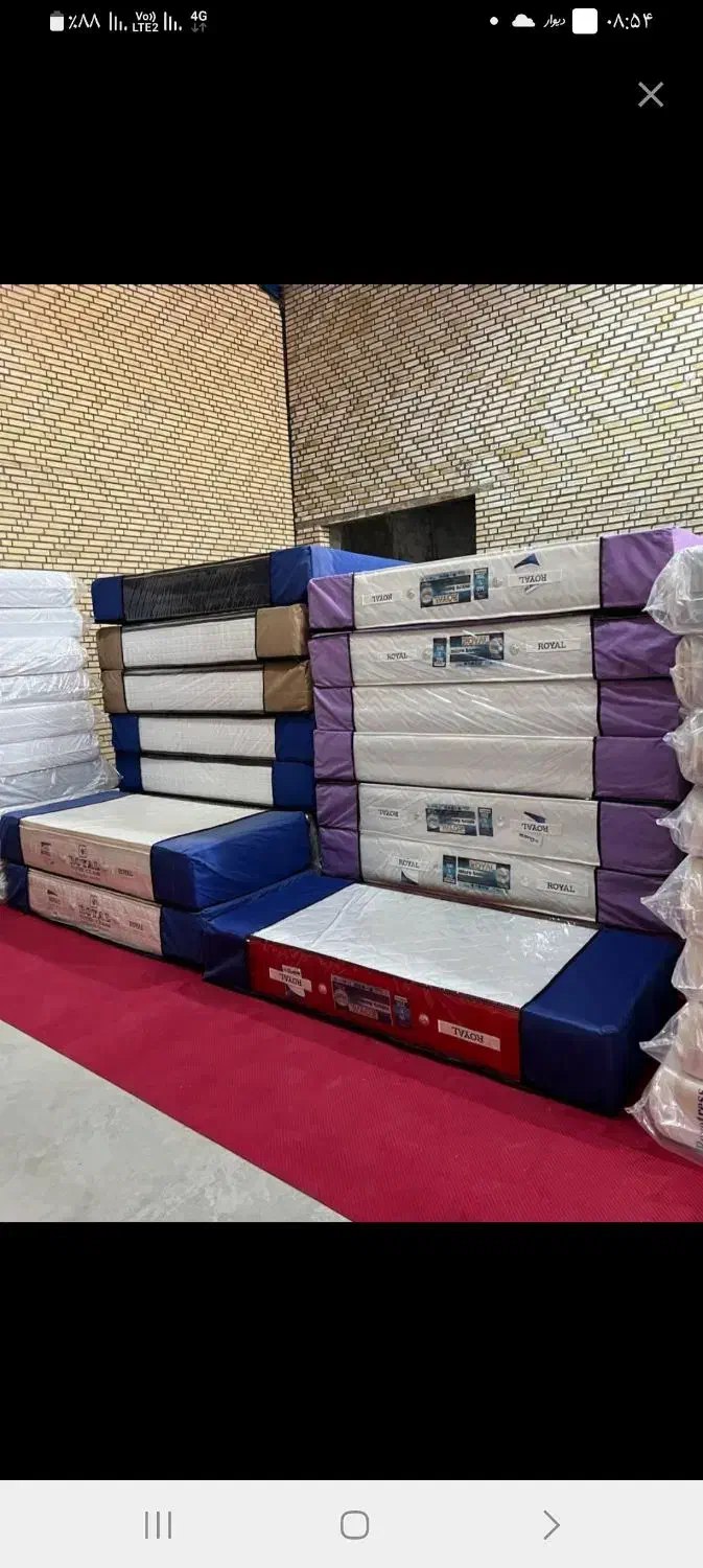 تشک رویال  فرش فروشی زدم نقدی چکی،میدم زیر،قیمت|تشک تختخواب|سبزوار, هفت تیر|دیوار