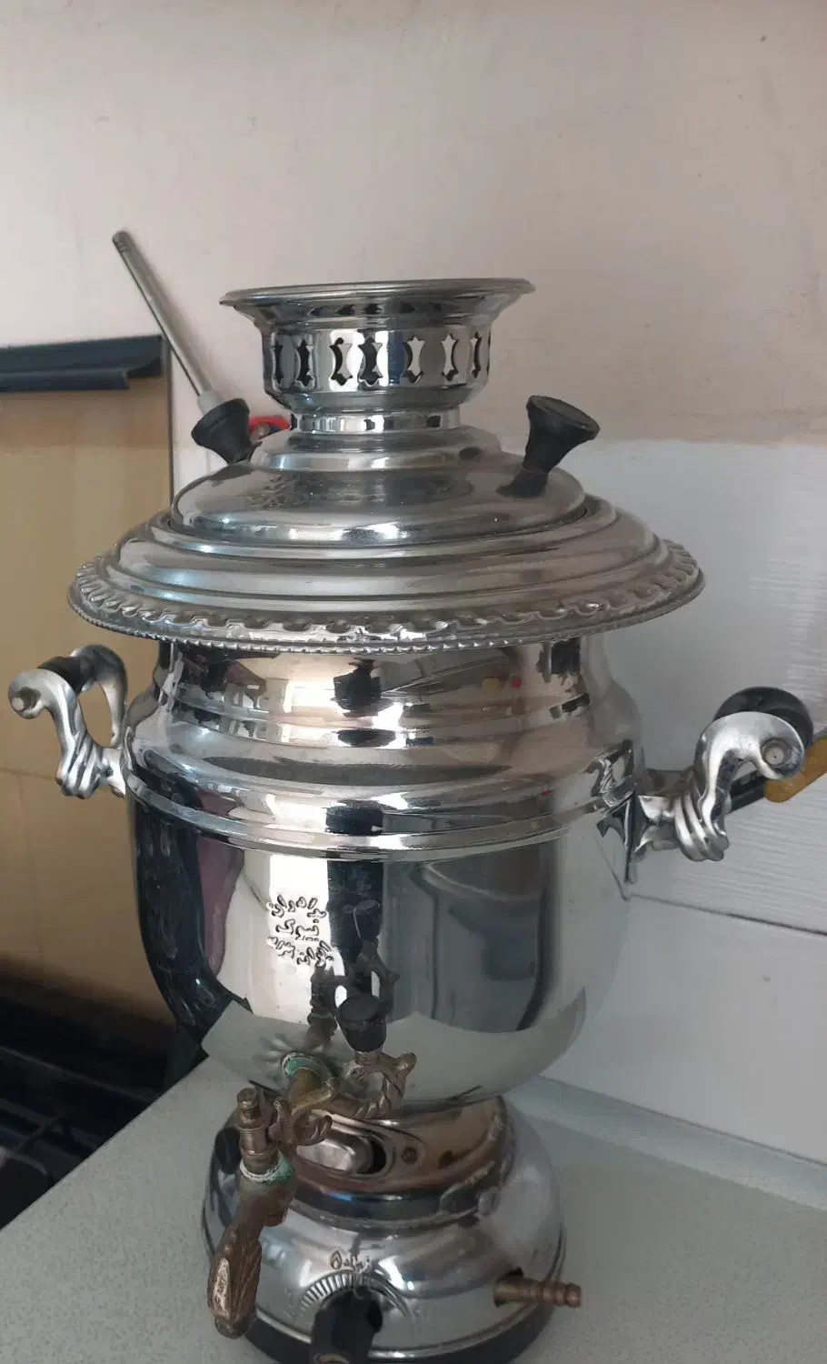 سماور ۸لیتری|سماور، چای‌ساز، قهوه‌ساز|کرمانشاه, |دیوار