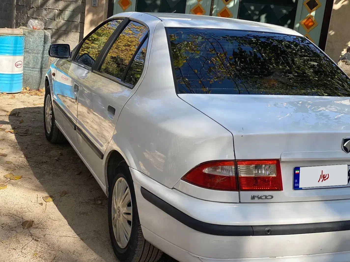 سمند EF7 مدل ۹۶ سفید|خودرو سواری و وانت|سپیدان, |دیوار