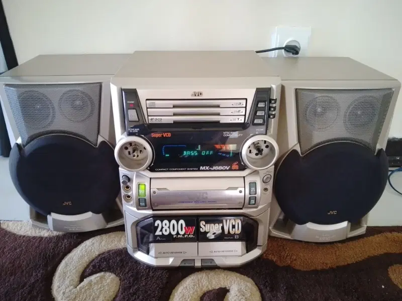 ضبط و باند jvc اکبند|سیستم صوتی خانگی|تهران, شهران جنوبی|دیوار