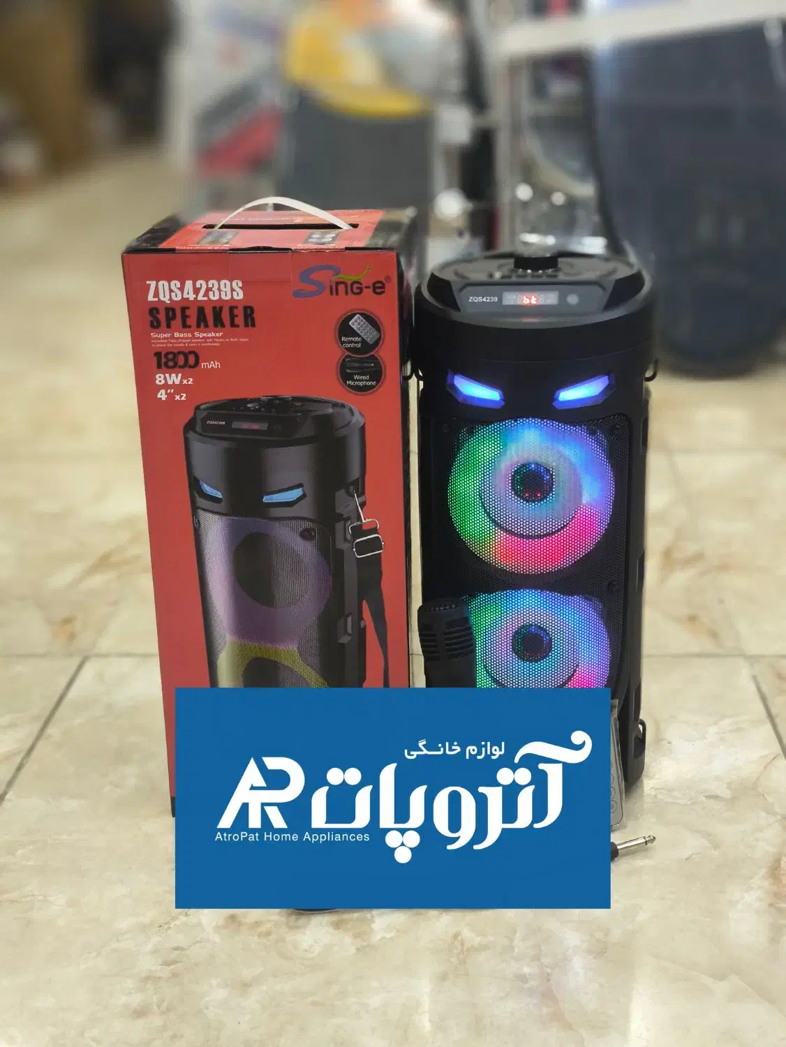باند اسپیکر شارژی مدل ZQS4239|پخش‌کننده همراه|تبریز, |دیوار