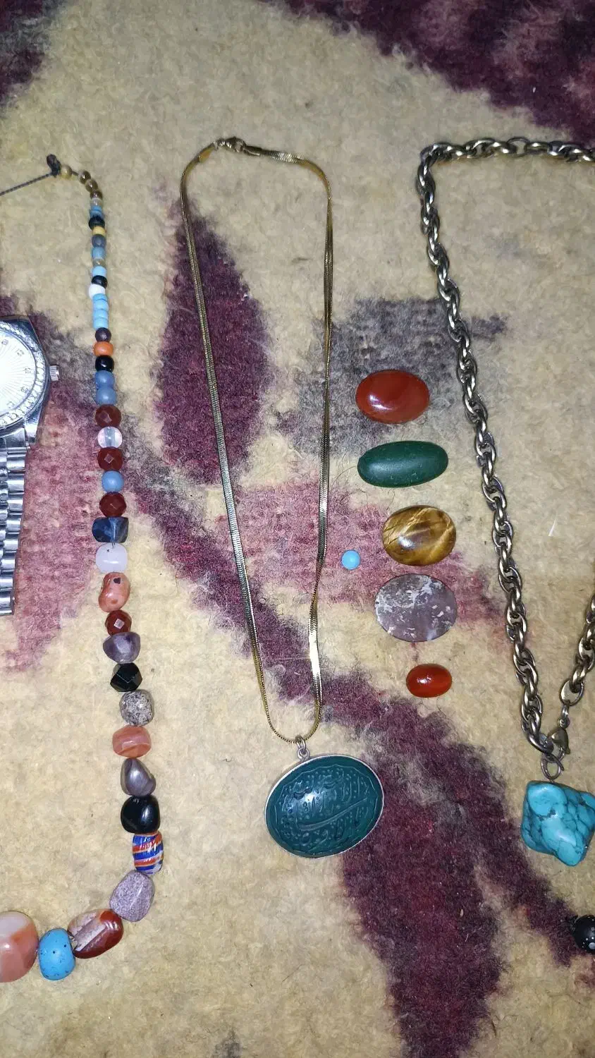 گردنبند سنگ|جواهرات|زابل, |دیوار