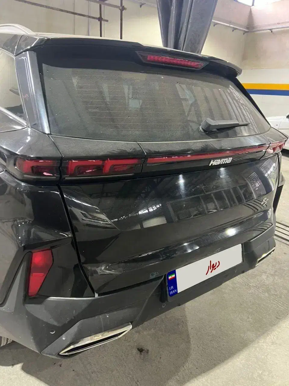 هایما 8s مشکی|خودرو سواری و وانت|چالوس, |دیوار