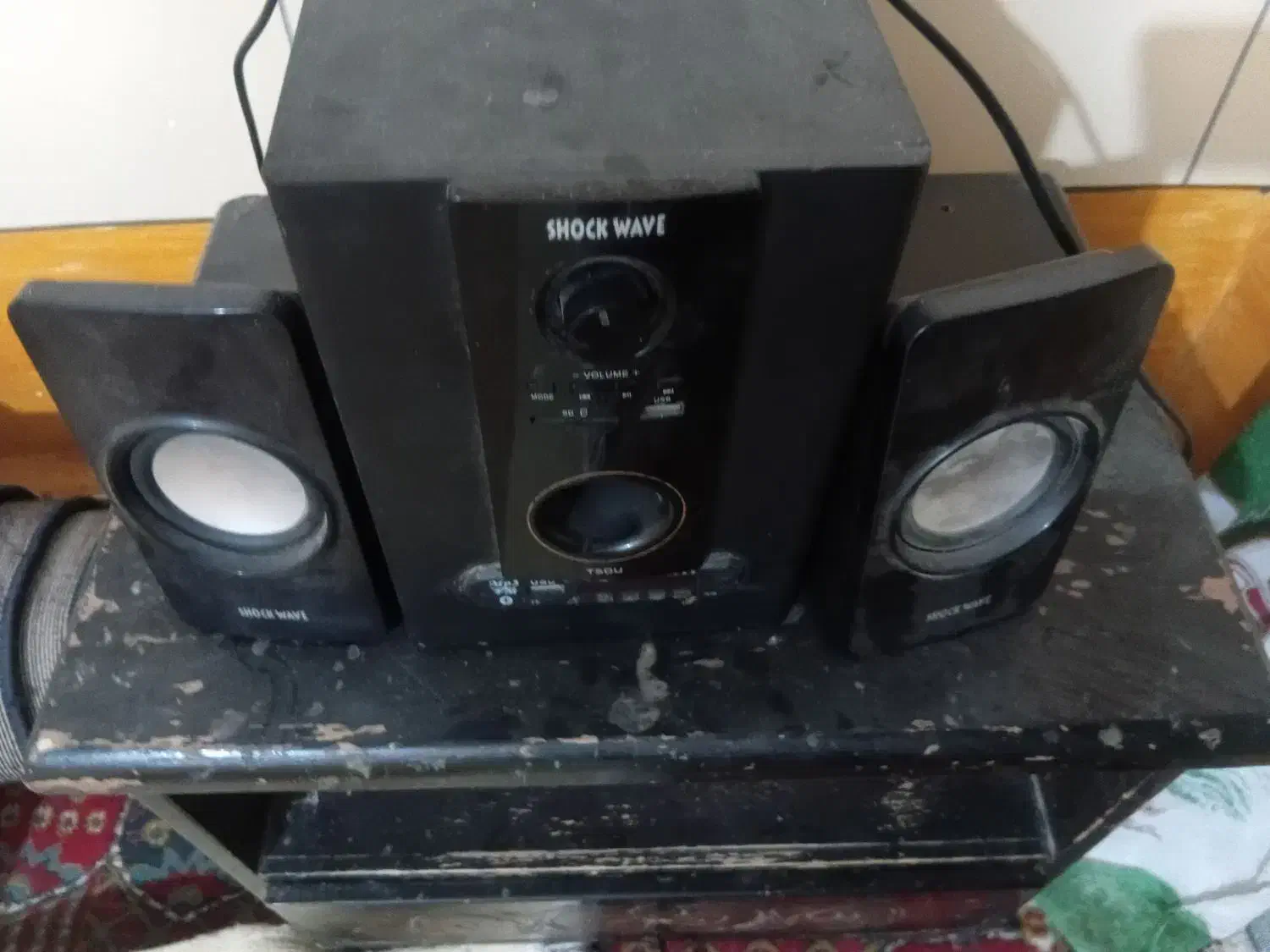 اسپیکر دوباند سالم با خوراکی هم معامله میشود|سیستم صوتی خانگی|بستک, |دیوار