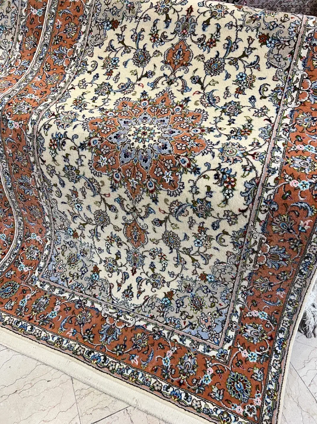 جفت قالیچه کاشان نوبافت|فرش|تهران, شهرک مخابرات|دیوار