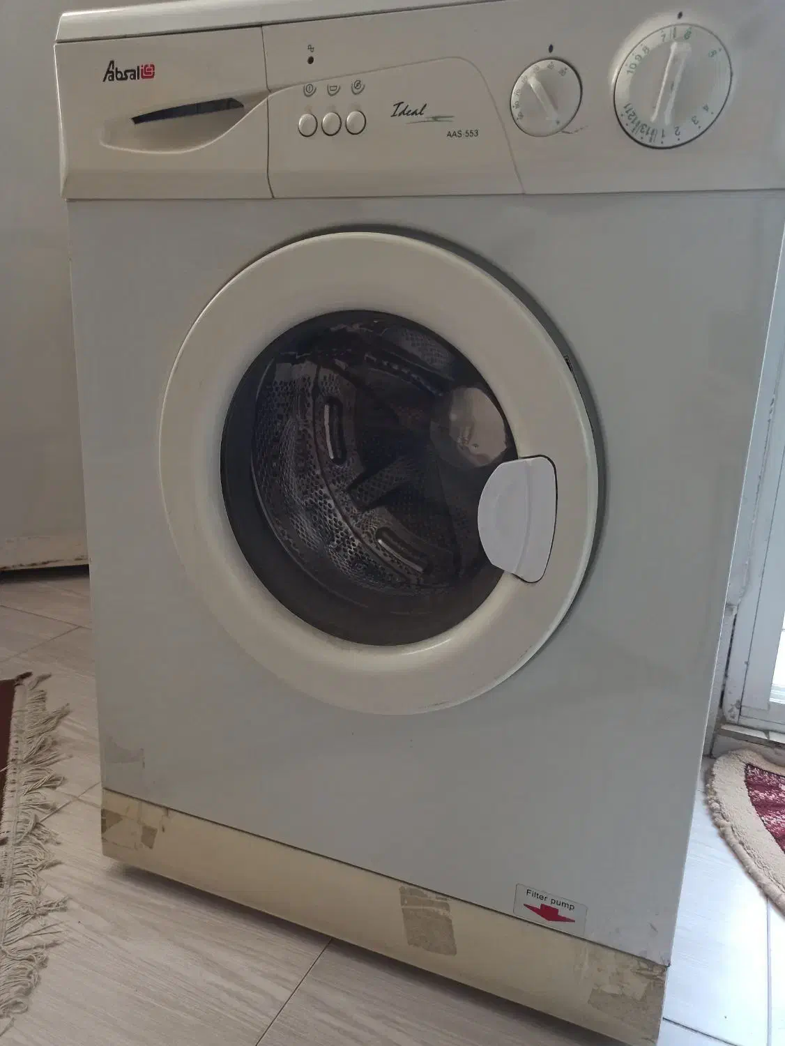 فروش لباس شویی آبسال|ماشین لباسشویی و خشککن لباس|مشهد, هنرور|دیوار