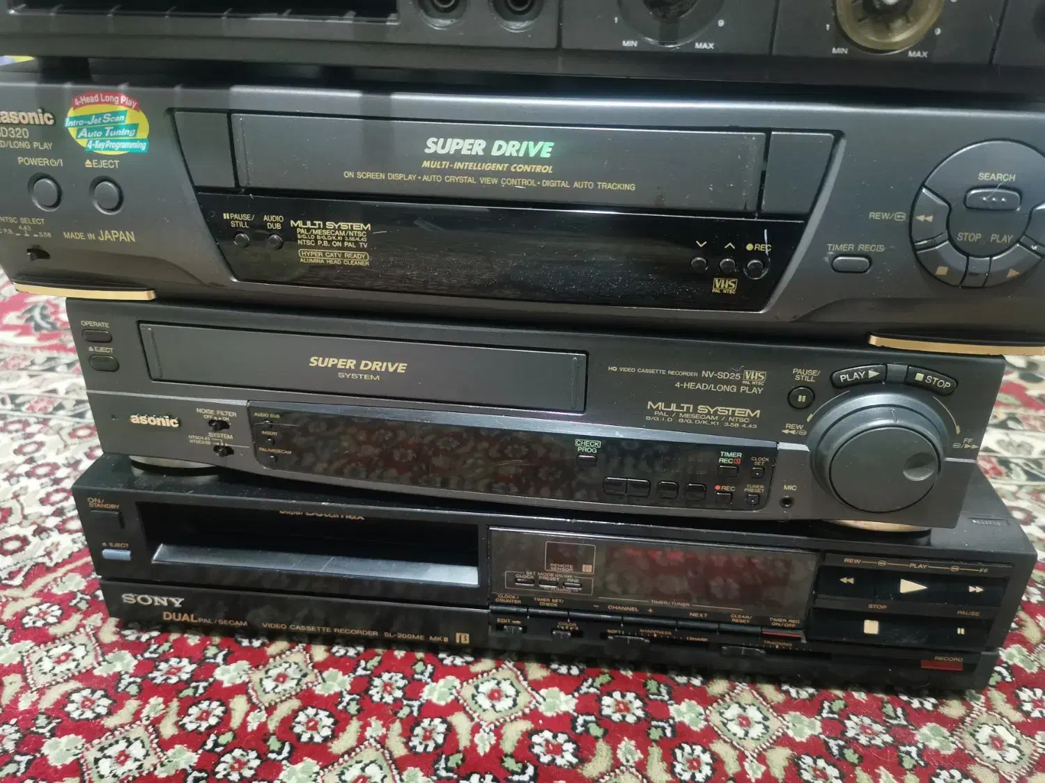 رادیو ضبط سونی و پاناسونیک|سیستم صوتی خانگی|آفتاب, |دیوار