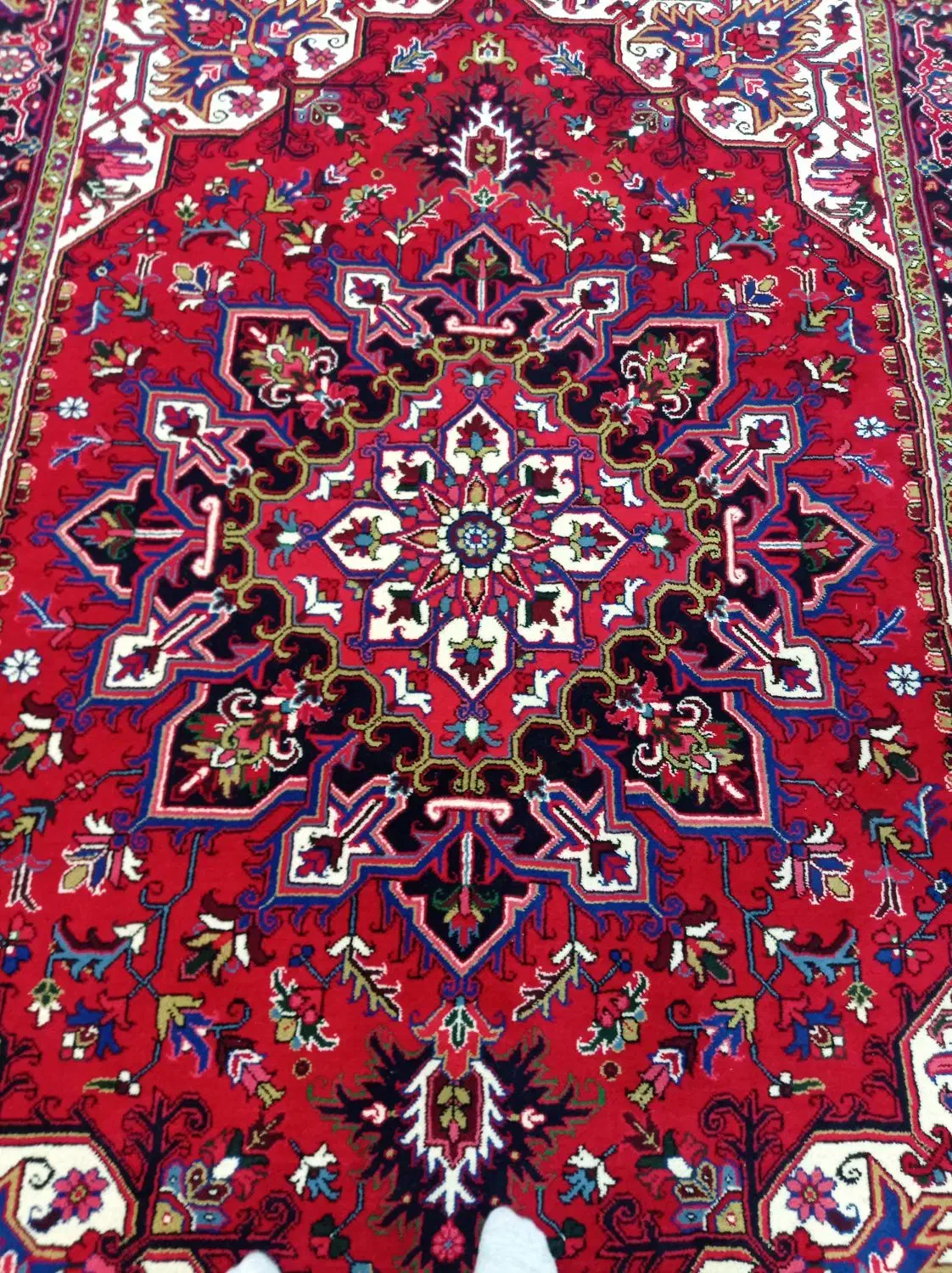 فرش دستباف 6متری هریس|فرش|خواجه, |دیوار