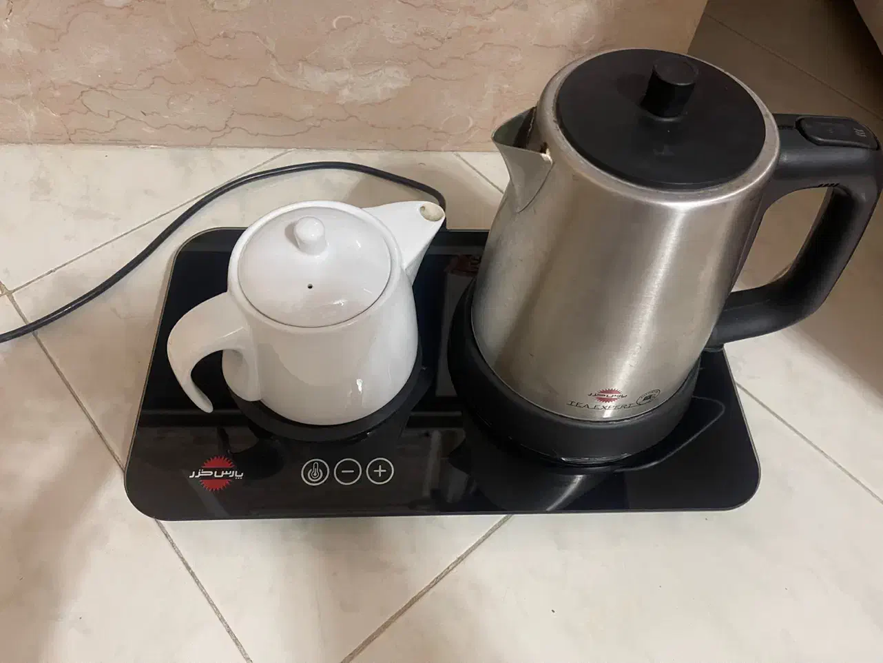 چایسازپارس خزر|سماور، چای‌ساز، قهوه‌ساز|رشت, ترمینال|دیوار