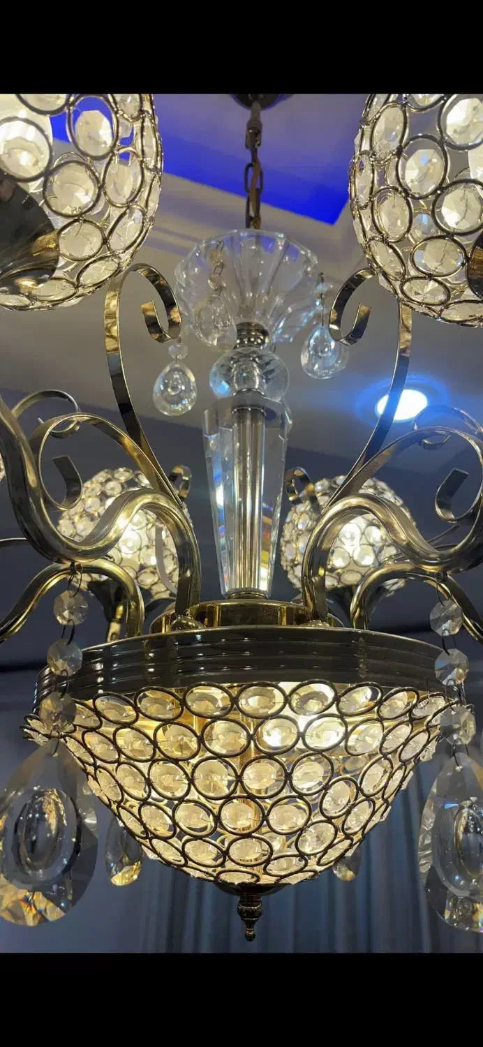 لوستر|لوستر و چراغ آویز|تنکابن, |دیوار