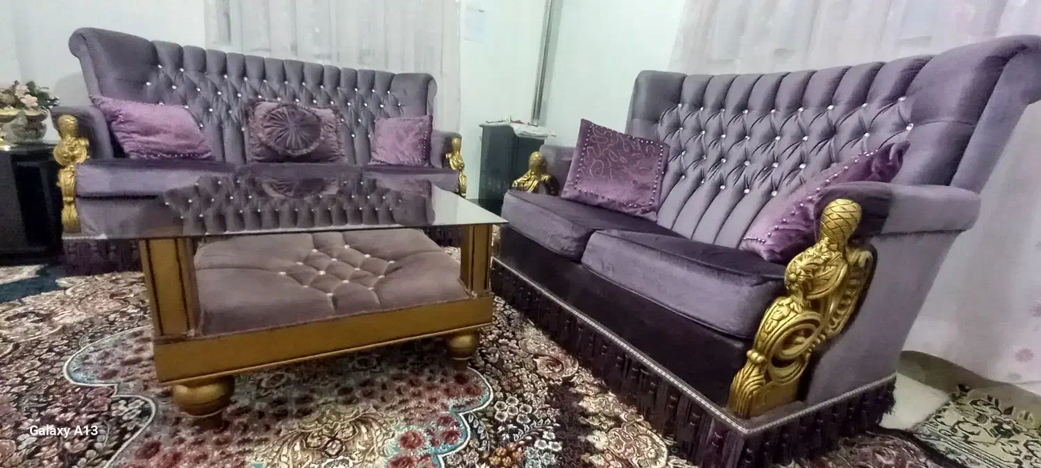 مبل راحتی ۷نفره|مبلمان خانگی و میز عسلی|لیسار, |دیوار