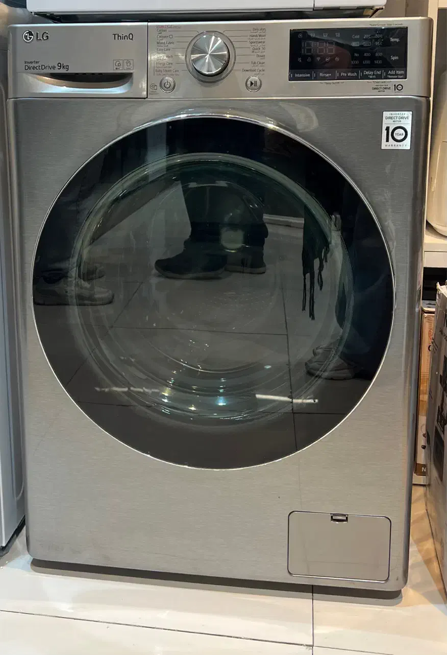 لباسشویی ۹ کیلویی الجی مدل R5|ماشین لباسشویی و خشککن لباس|مشهد, کوشش|دیوار