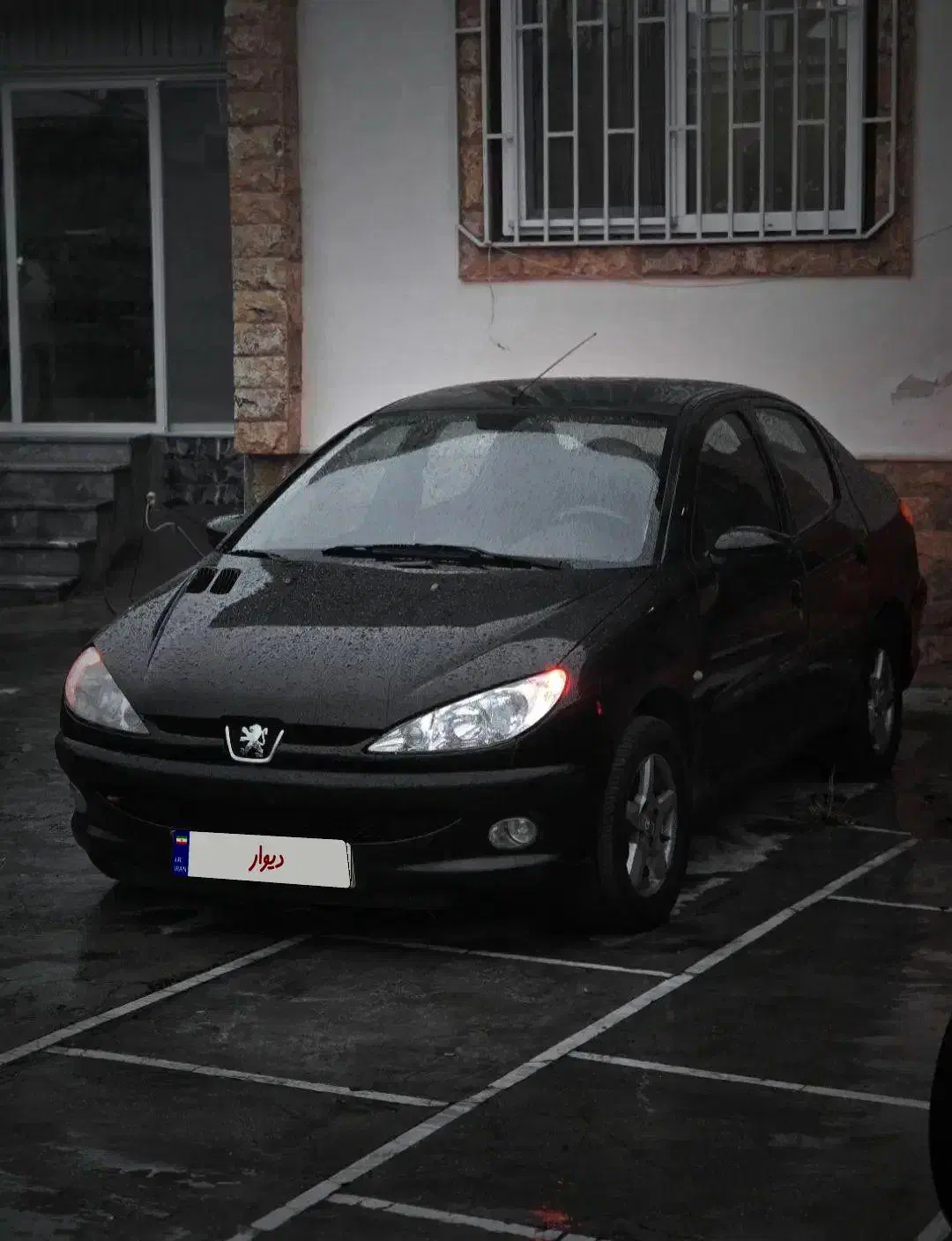 206 sd مشکی|خودرو سواری و وانت|فردیس, داوری|دیوار