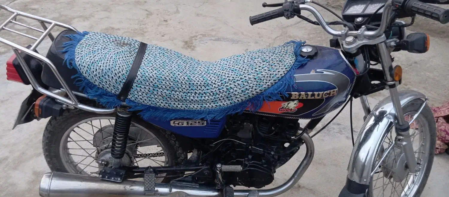 موتور بلوچ 125 ساده حراج|موتورسیکلت|بمپور, |دیوار