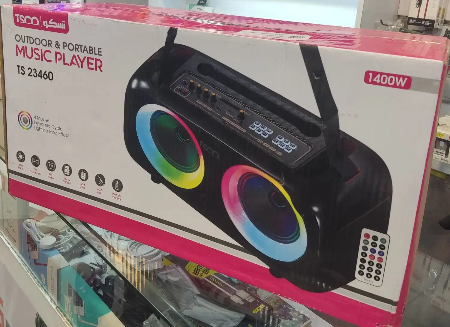 اسپیکر پارتی باکس تسکو|پخش‌کننده همراه|مشهد, چهارچشمه|دیوار