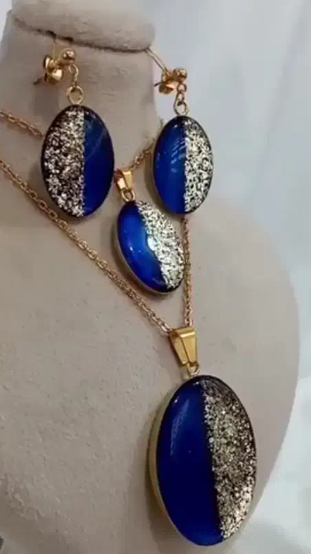 ساخت سرویس گردنبند،انگشتر و دستبند رزینی|جواهرات|محمدشهر, محمدشهر|دیوار