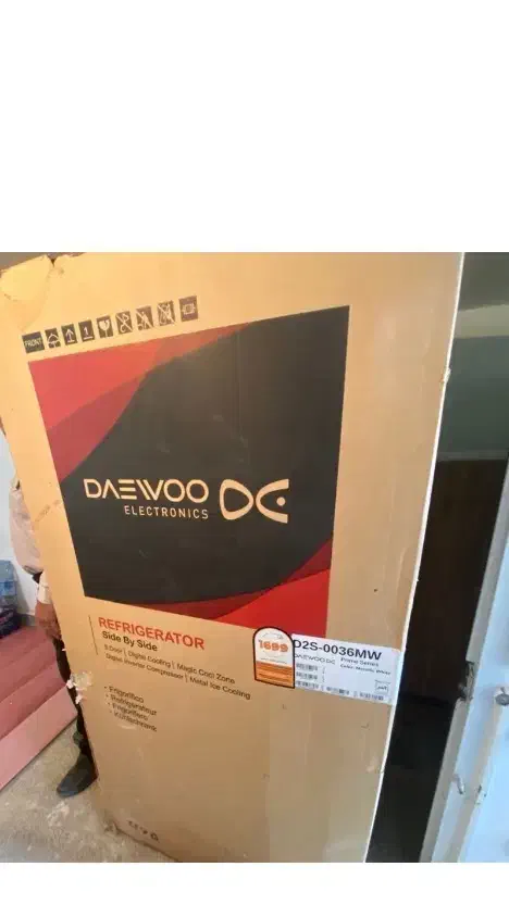 یخچال ساید دوو سه درب .نو..قیمت۱۴۳۰۰۰ میلیون تومان|یخچال و فریزر|کرمان, |دیوار